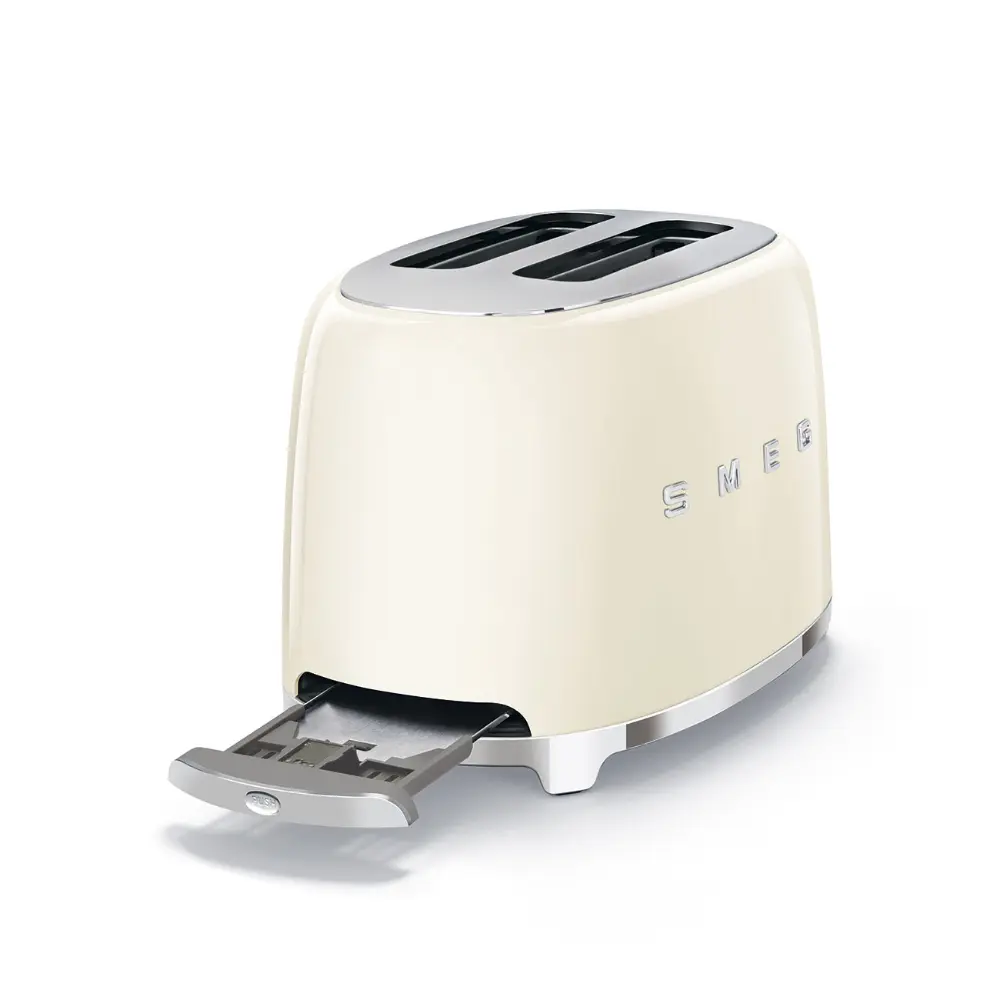 Torradeira 2 Tostas Smeg TSF01CREU - Anni 50, Creme - Image 4