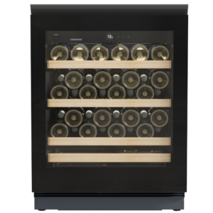 Garrafeira de Bancada Encastre Liebherr Vinidor - Vidro Preto - UWgb 3631