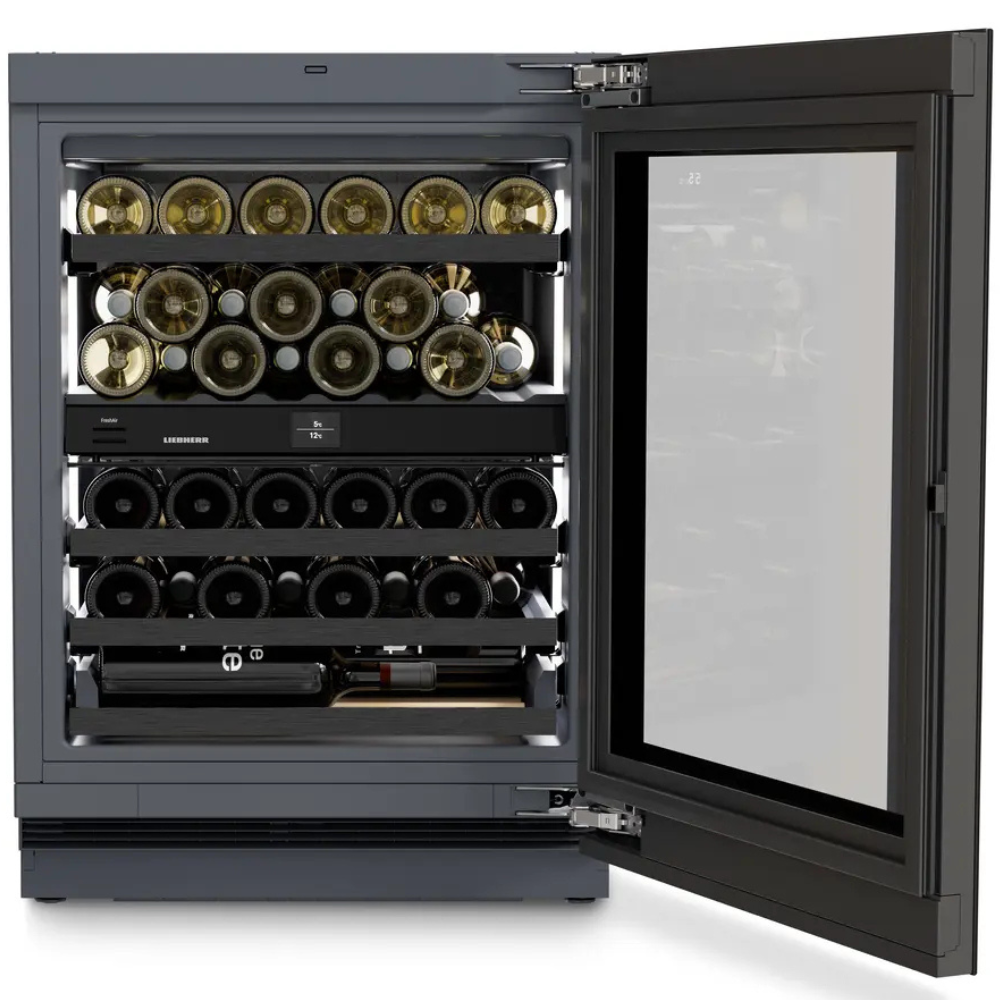 Garrafeira de Bancada Encastre Liebherr Vinidor Selection - Vidro Preto - SmartDevice - UWgbi 3782 - Image 3