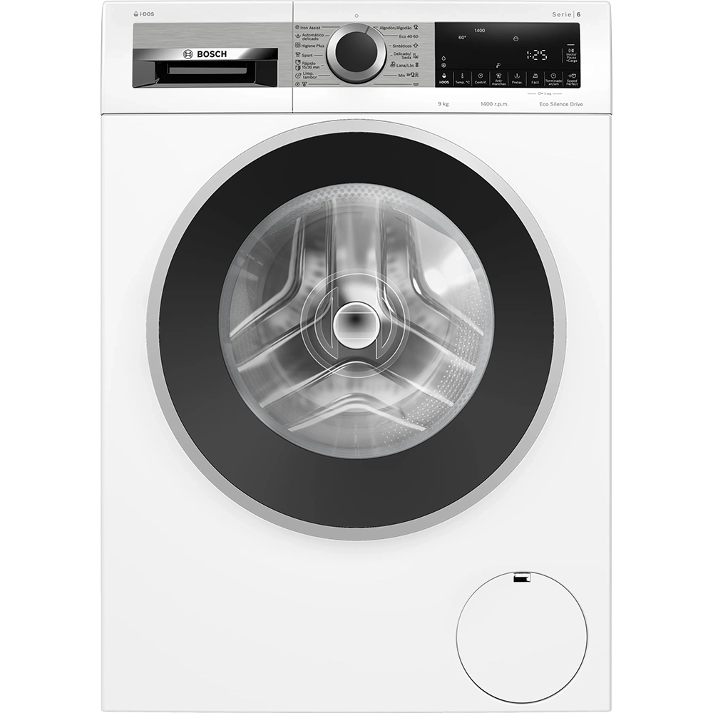 Máquina de Lavar Roupa Bosch - 9kg - 1400rpm - Série 6 i-DOS - WGG244F1ES