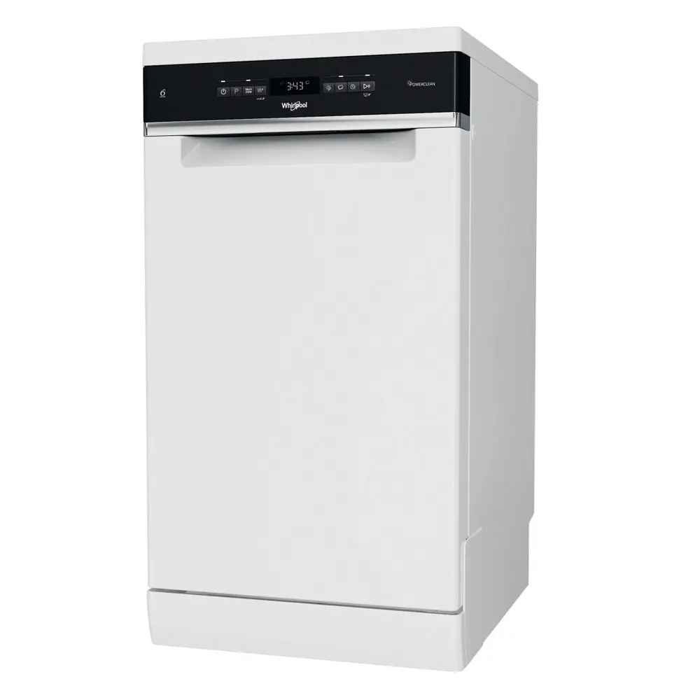 Máquina de Lavar Loiça Whirlpool WH6FB10BS7A0W - Livre Instalação - 45cm - Branco - Classe B - Image 3