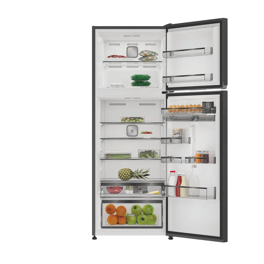 Frigorífico 2 Portas Whirlpool - 186cm - Total NoFrost - Cinza escuro - WHD2 6472W X4E