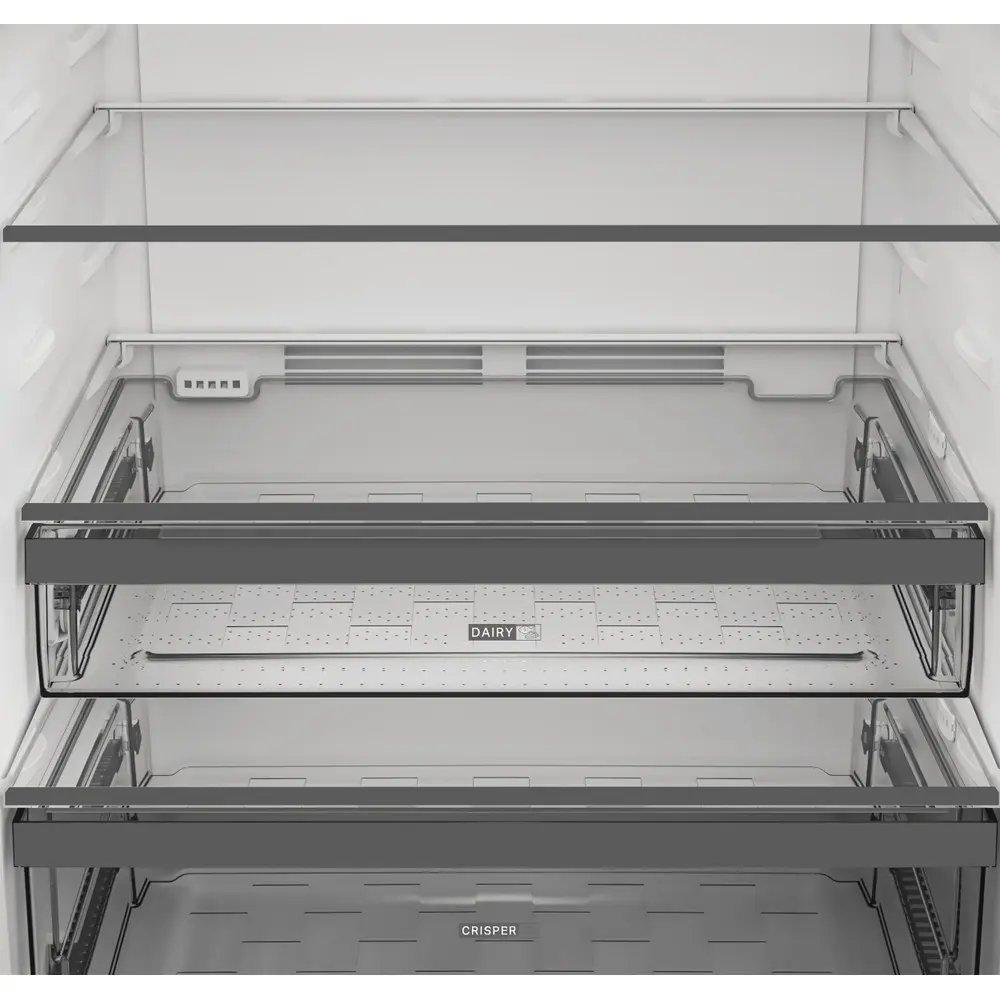 Frigorífico 2 Portas Whirlpool - 186cm - Total NoFrost - Cinza escuro - WHD2 6472W X4E - Image 4