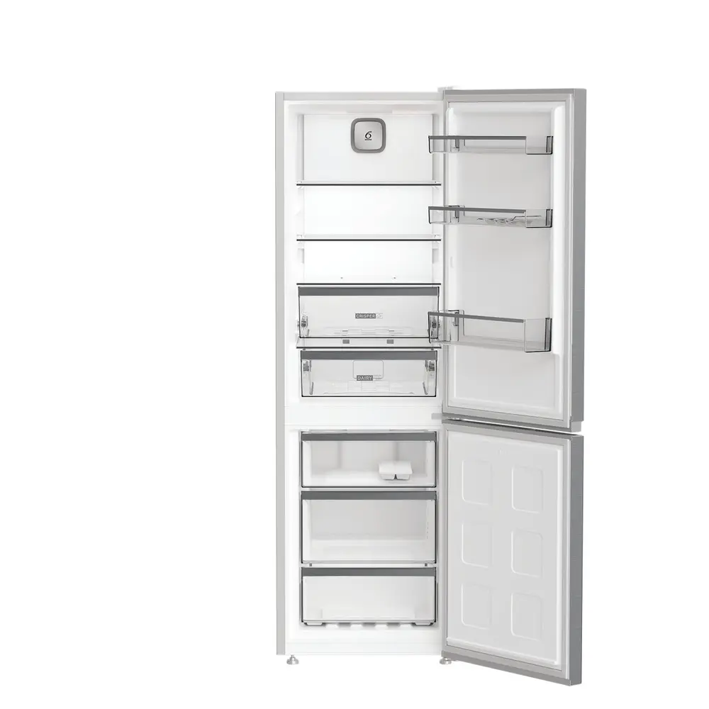 Frigorífico Combinado Whirlpool XXL - 70cm Largura - 186cm - Inox - WHK 26362 XP4E