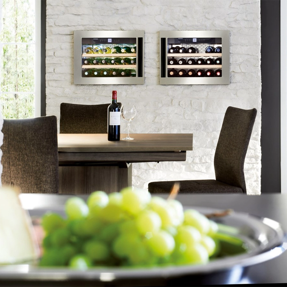 Garrafeira de Encastre Compacta Liebherr - 45cm Altura - Inox - WKEes 553 - Image 7