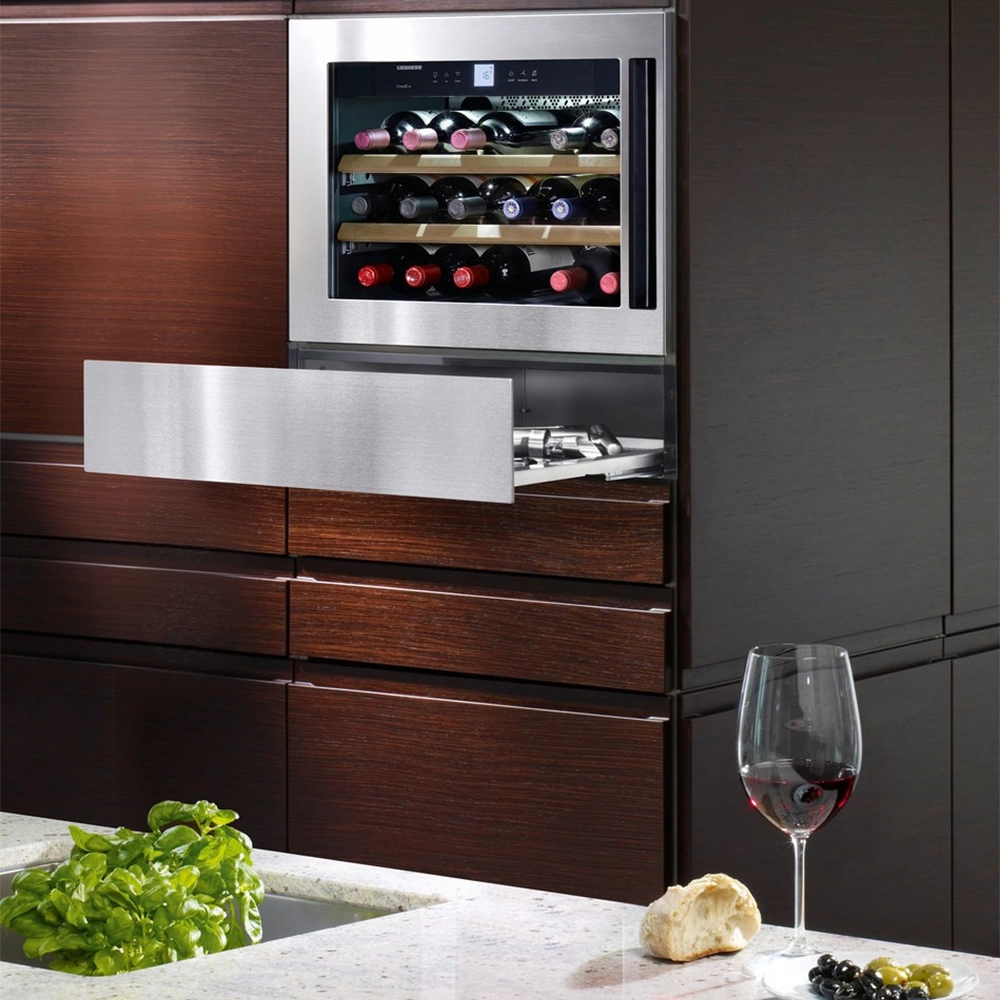 Garrafeira de Encastre Compacta Liebherr - 45cm Altura - Inox - WKEes 553 - Image 5