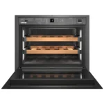 Garrafeira de Encastre Compacta Liebherr - 45cm Altura - Vidro Preto - TipOpen - WKEgb 582