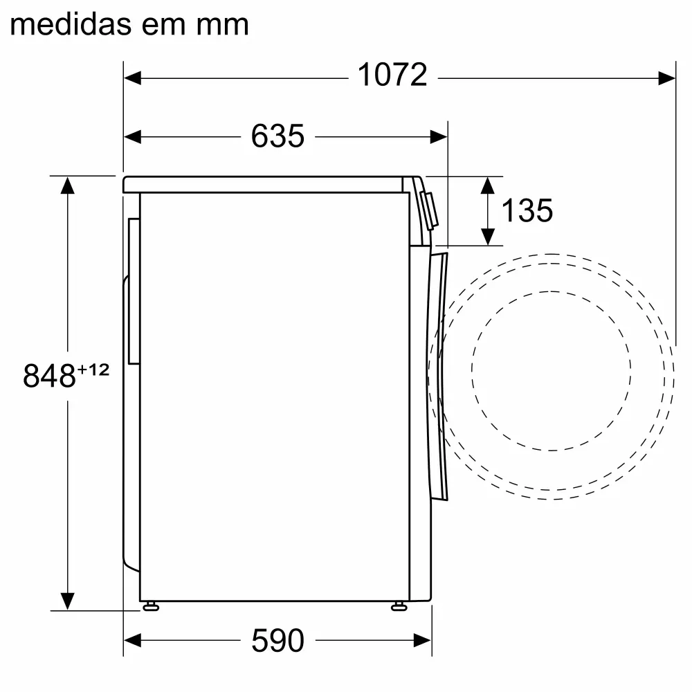 Máquina de Lavar e Secar Roupa Bosch - 10.5|6kg - 1400rpm - Série 6 i-DOS - WNG244A0ES - Image 8