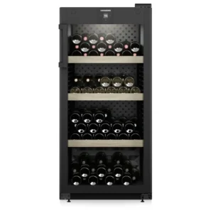 Garrafeira Liebherr GrandCru - 128cm - Porta Maciça (Preta) - Série Pure - WPbl 4201