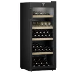 Garrafeira Liebherr GrandCru - 148cm - Porta Maciça (Preta) - Série Pure - WPbl 4601