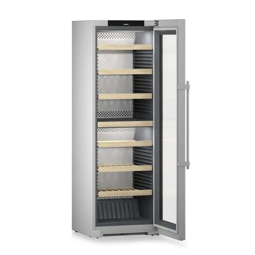 Garrafeira Liebherr Vinidor - 185cm - Porta Maciça (SteelFinish) - WPsd 5252 - Image 4