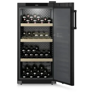 Garrafeira Liebherr GrandCru Selection - 128cm - Porta Maciça (Preta) - WSbl 4201