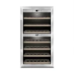 Garrafeira Caso Design - 66 Garrafas - 2 Zonas de Temperatura - WineComfort 66