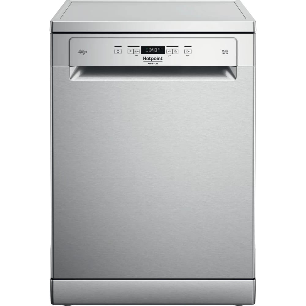 Máquina de Lavar Loiça Hotpoint HIC 3C26 CW - Livre Instalação - 60cm - 14 Conjuntos - Classe D