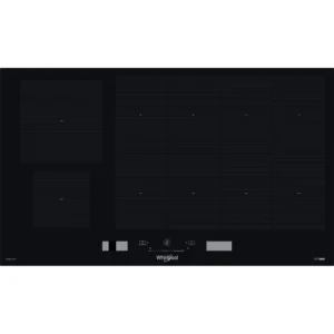 Placa de Indução Whirlpool SMP 9010 C/NE/IXL - 86 cm, Elétrica, Vidro Preto