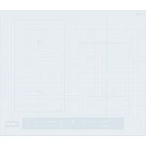Placa de Indução Whirlpool WL S5360 BF/W - 60 cm, Elétrica, Vidro Branco