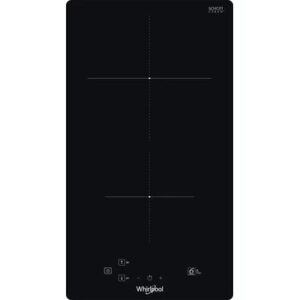 Placa Modular de Indução Whirlpool - 30 cm, Elétrica, Vidro Preto
