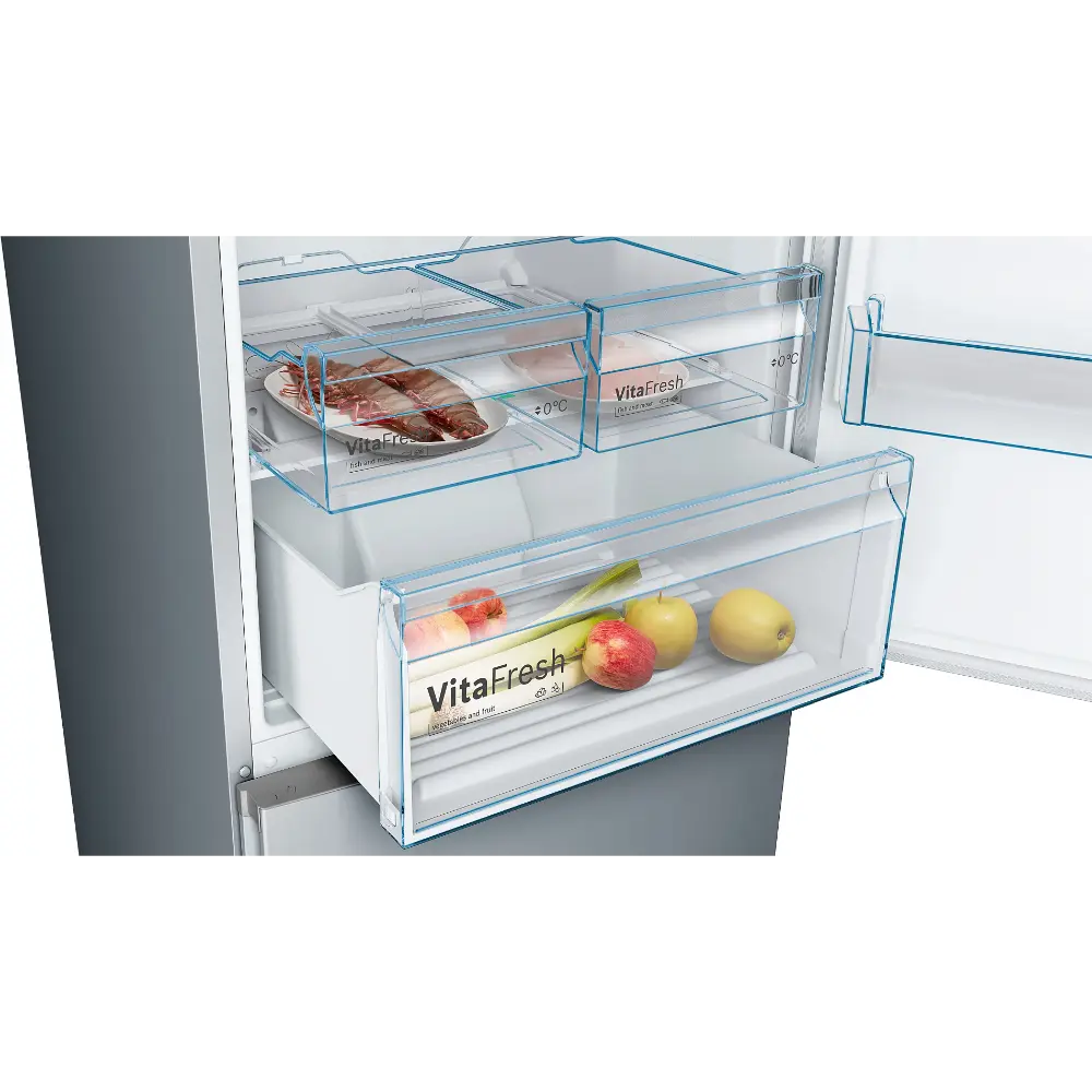 Combinado Bosch 203x70cm Aço mate antidedadas KGN49XLEA - Image 6