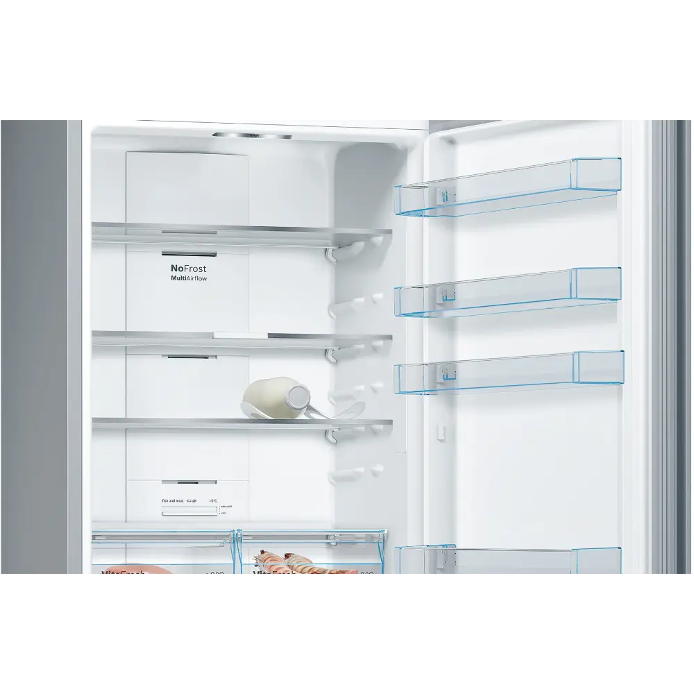 Combinado Bosch 203x70cm Aço mate antidedadas KGN49XLEA - Image 4