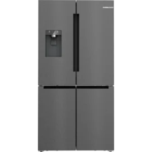 Frigorífico Americano Bosch - Aço preto escovado antidedadas - Total No Frost - KFI96AXEA