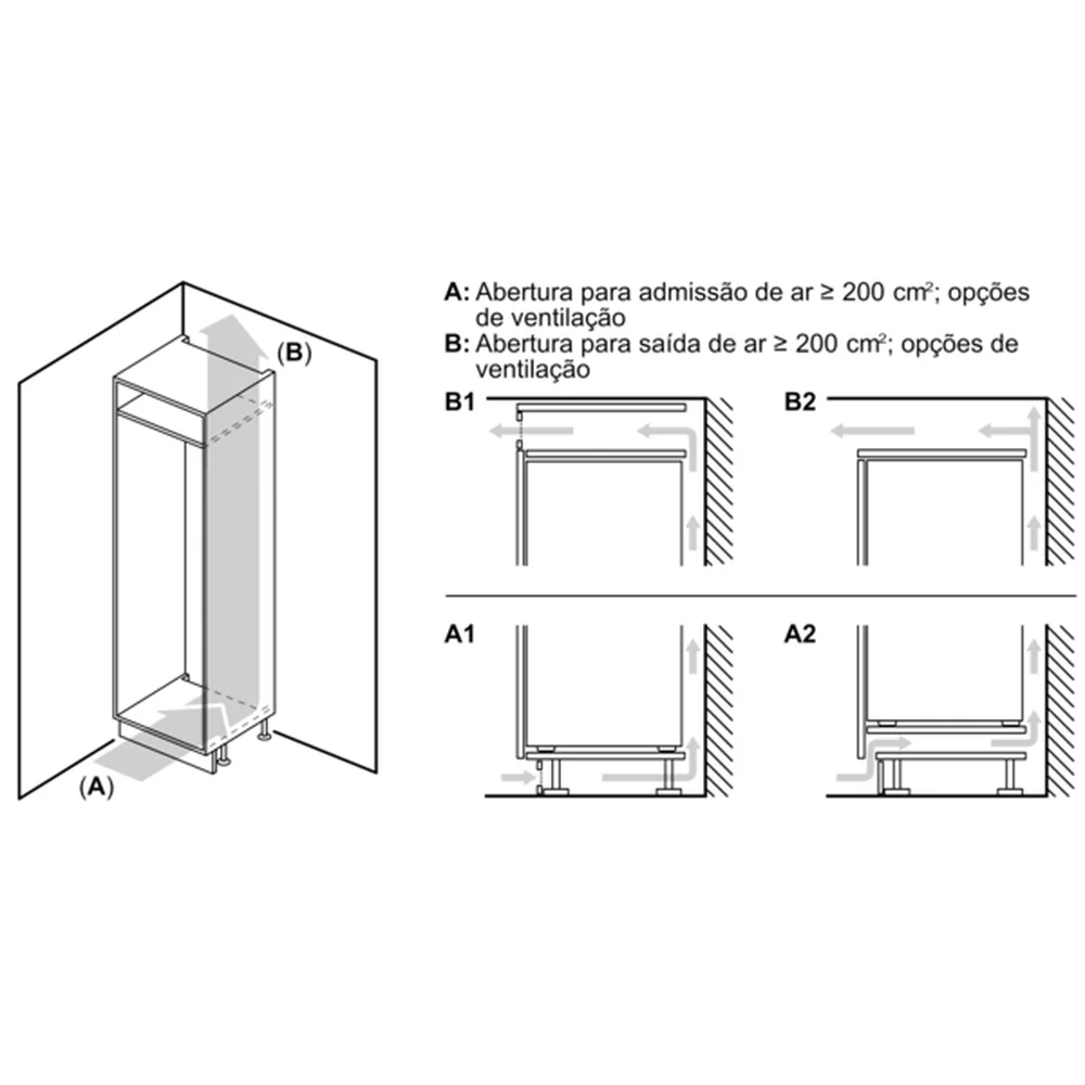 Frigorífico Combinado Balay - Integrável - Porta com dobradiça deslizante - 3KIE734F - Image 11
