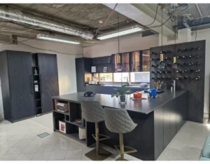 Cozinha Floritelli - Modelo Ares, Lacado Mate F1 e Milled Anice Stellato