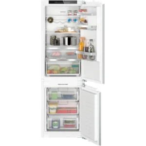 Frigorífico Combinado Siemens - Porta com dobradiça fixa - Fecho suave - KI86NADD0