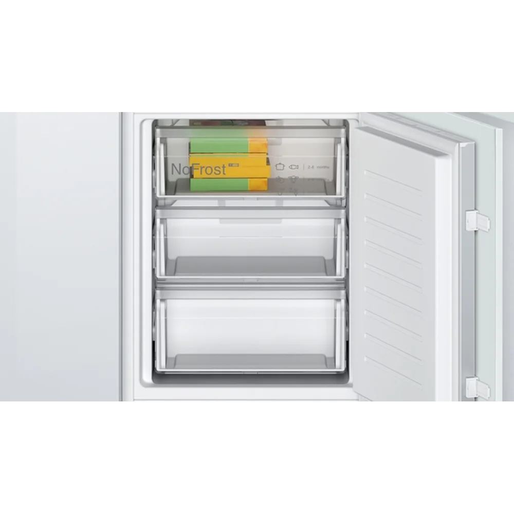 Frigorífico Combinado Bosch - NoFrost - Porta com dobradiça deslizante - KIN86NSE0 - Image 5