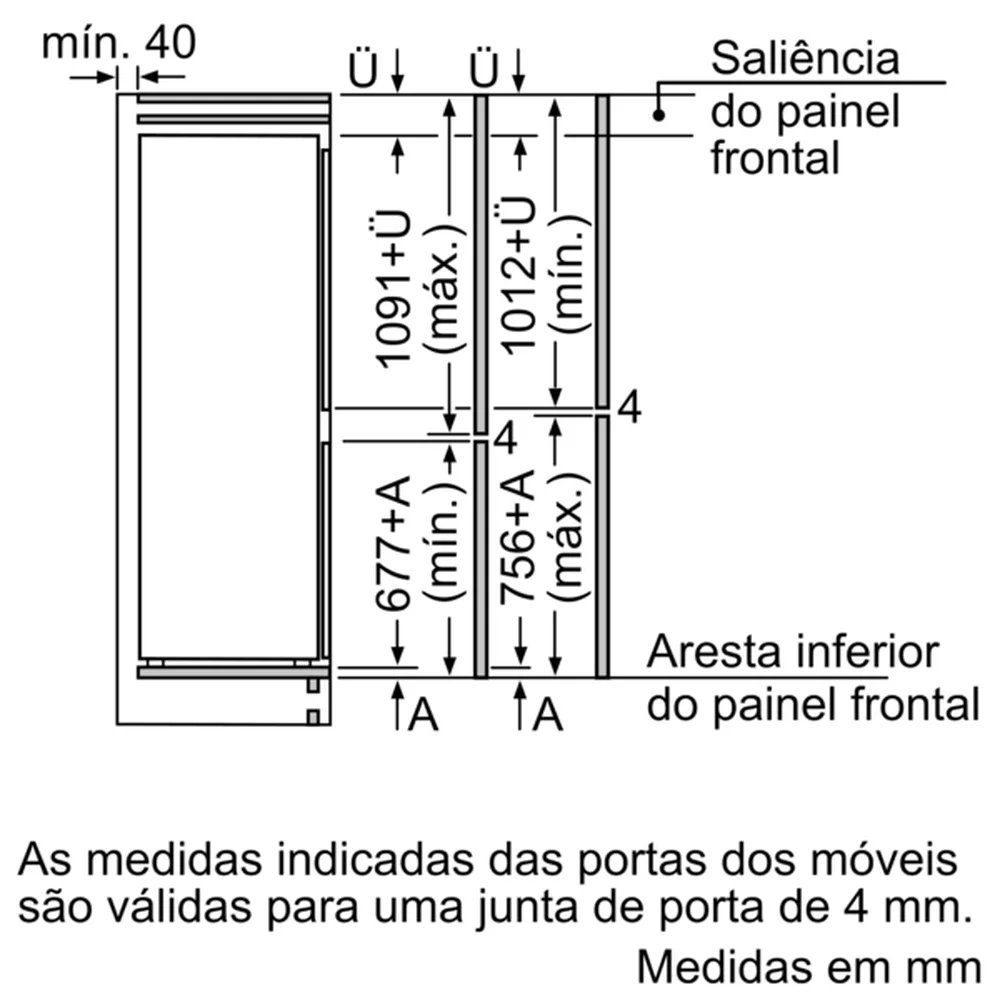 Frigorífico Combinado Bosch - NoFrost - Porta com dobradiça deslizante - KIN86NSE0 - Image 10
