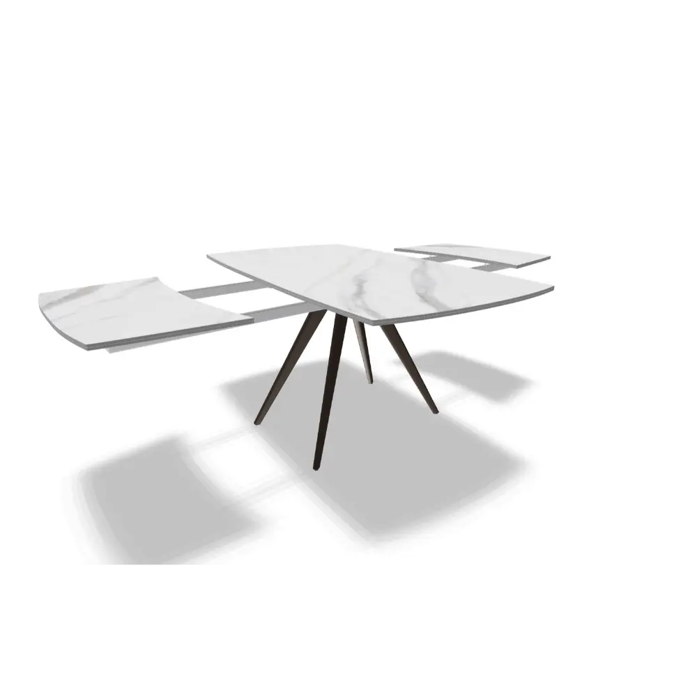 Mesa Target Point - VORTICE 160, TERRA, Branco, Calacatta - Image 8