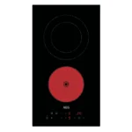 Placa vitrocerâmica AEG - Série 3000 - Domino - 29 cm
