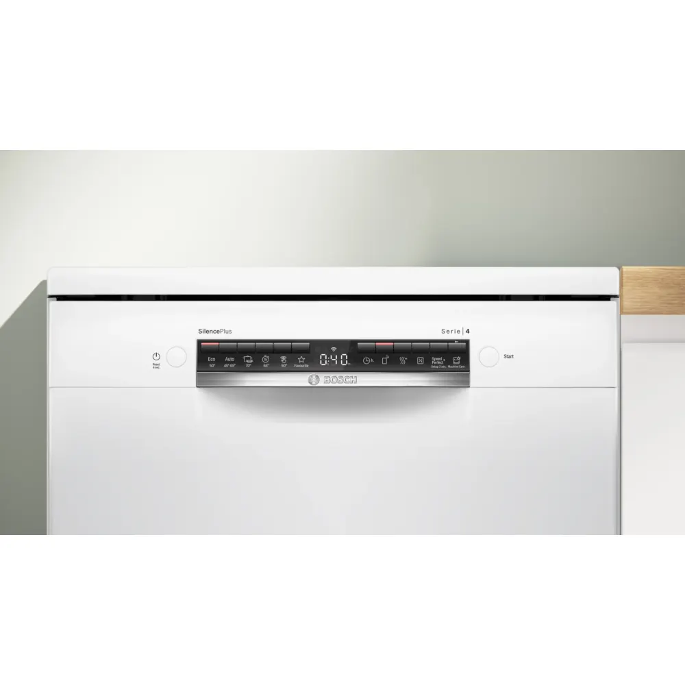 Máquina de Lavar Loiça Bosch - 14 Conjuntos - 60 cm Branco - SMS4HMW08E - Image 2