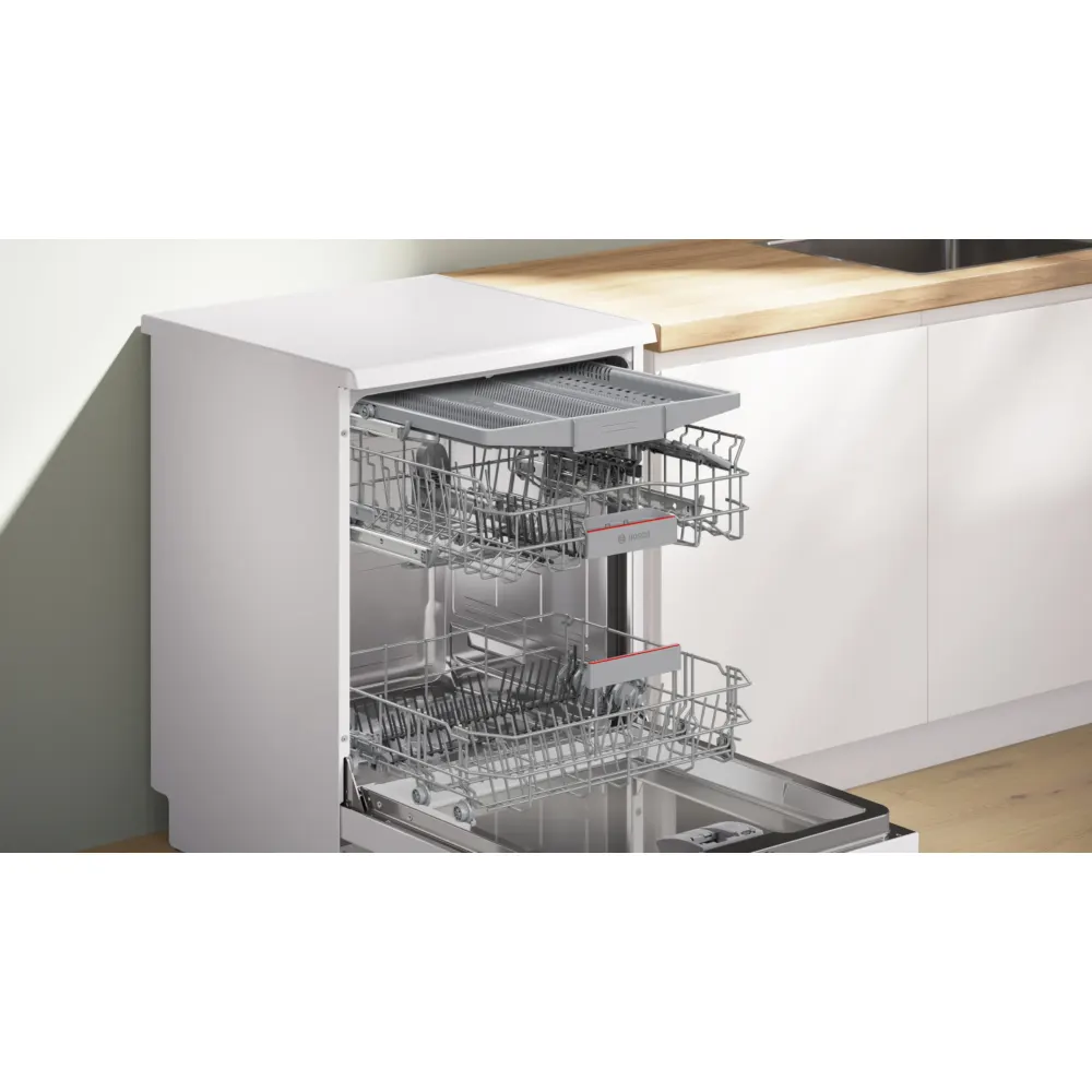 Máquina de Lavar Loiça Bosch - 14 Conjuntos - 60 cm Branco - SMS4HMW08E - Image 5