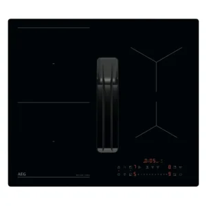 Placa de Indução com Exaustão AEG - 60 cm - Função Bridge - TT64CB00CB