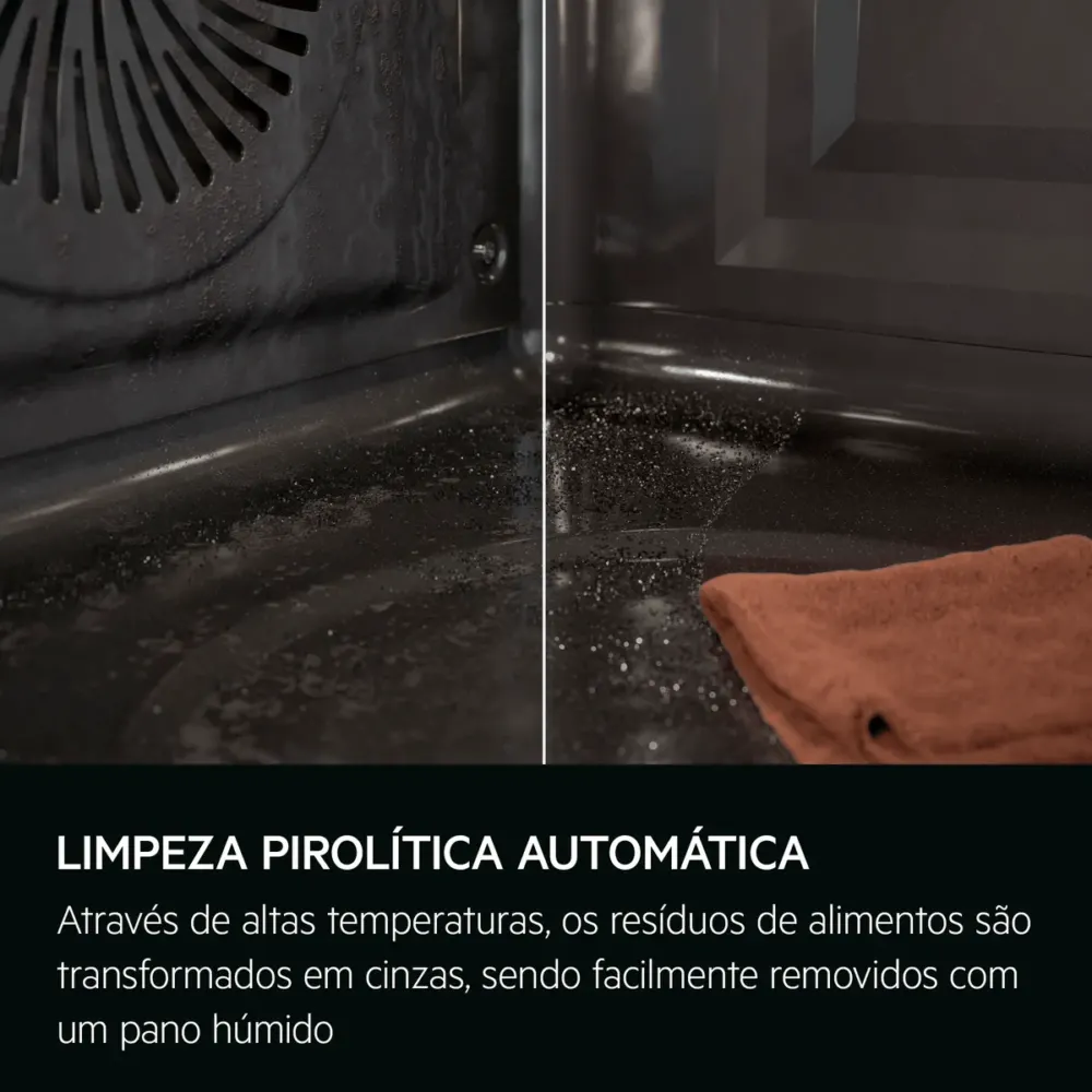 Forno AEG - Pirolítico SurroundCook 72L - A++ Preto - TU5PB41ZPB - Image 4