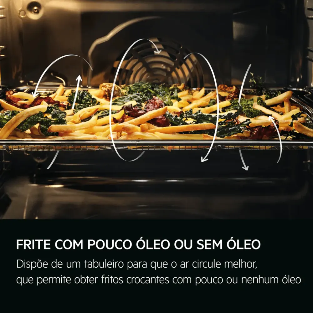 Forno AEG - Pirolítico SurroundCook 72L - A++ Preto - TU5PB41ZPB - Image 6